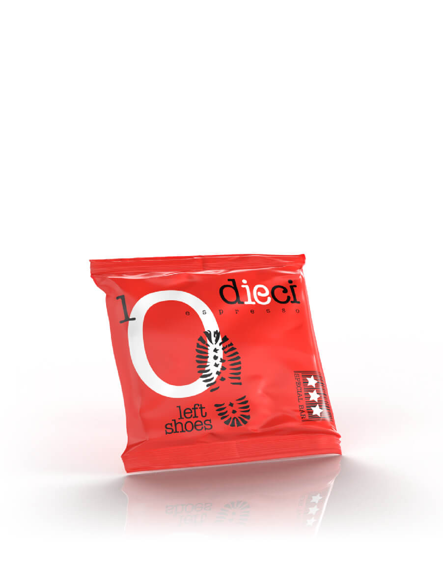 DIECI ESPRESSO ROSSO 100% ARABICA